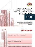 Pengenalan Akta Hakmilik Strata 1985 - InSTUN 25 April 2017