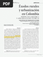 Éxodos Rurales y Urbanización en Colombia 2