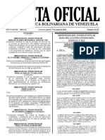 Gaceta Oficial #42.151 de Fecha 17 de Junio de 2021