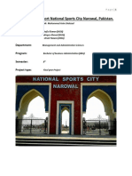 Detail Project Report National Sports City Narowal