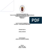 Taller 1 - Inteligencia Emocional - Electiva Socio Humanistica