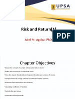 5SOGS FM LECTURE 5 Risk and Return 1