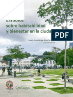 Estudios Sobre Habitabilidad y Bienestar en La Ciudad