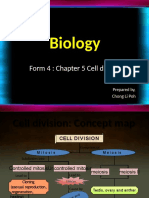 Biology: Form 4: Chapter 5 Cell Division