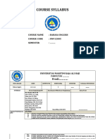 RPS Bahasa Inggris