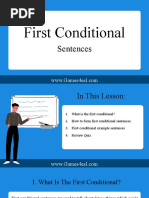 First Conditional PowerPoint Lesson