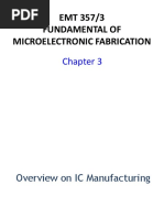 Chapter 3 - IC Manufacturing