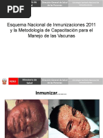 Esquema Nacional de Vacunacion 2011