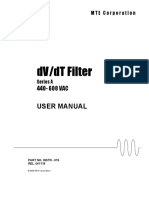 DV/DT Filter: User Manual