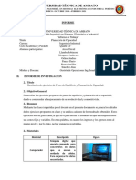 Ejercicios de Planeación de Capacidad - (Arcos, Llamba, Mosquera, Ochoa, Paucar, Raura, Sanchez)