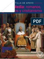 Cartilla de Apoyo 1 - Ciclo Historia de Europa Edad Media Romanos Germanos y Cristianismo