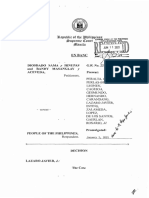 Diosdado Sama Hinupas and Bandy Masanglay Aceveda, G .R. No. 224469 Present