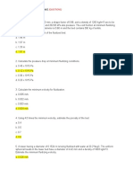 Particulate Technology Quiz: (Questions)