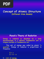 Different Atom Models