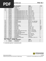 Mini Clamp PKS 16.1: Spare Parts List