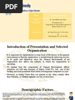 Presentation No. 1 Components of General Environment of Bahria Town