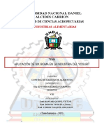 Aplicación de Six Sigma en Industria de Yogur - TORRES, MEDINA, MANYARI