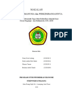 MAKALAH ALAM PIKIR MANUSIA Dan PERKEMBANGANNYA (IAD)