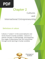 GE - CH 2 - Cultural Context