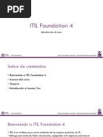 01 - ITIL Foundation 4 - Introducción Al Curso