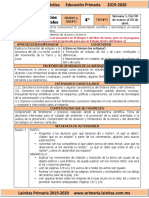 Abril - 4to Grado Ciencias Naturales (2019-2020)