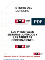 Los Principales Temas Juridicos y Las Primeras Codificaciones