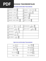 Derivadas Tracendentales