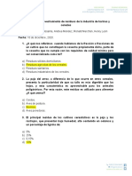 Preguntas de Aprovechamiento de Residuos de La Industria de Harinas y Cereales