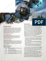 Mech Pilot Artificer Specialization