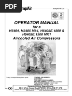 Operator Manual: For A