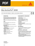 Sika Anchorfix®-3030: Product Data Sheet