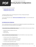 Air Conditioning System Configurations - Electrical Knowhow