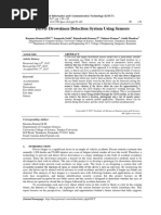 Driver Drowsiness Detection System Using Sensors