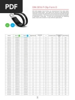 DIN 3016 P-Clip Form D