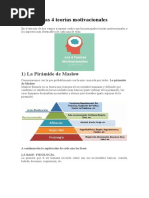 Las 4 Teorías Motivacionales Que Deberías Conocer