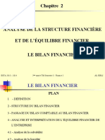 Chapitre 2 - Analyse de La Structure Financière Et de L - Équilibre Financier (Bilan Financier)