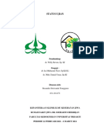 STATUS UJIAN - Rosandio Derivanda Tranggono