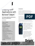 Creating WAP Applications With Borland Delphi