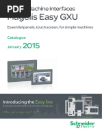 Agelis Easy GXU: Human Machine Interfaces