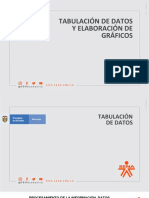 Procesamiento, Tabulación y Análisis de Datos