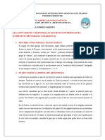 Evaluacion de Taller de Integracion Artistica de Teatro - Albert S.V.