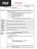 Detailed Lesson Plan (DLP) : Work Immersion Is One of The Course Requirements For Graduation. A Senior High School