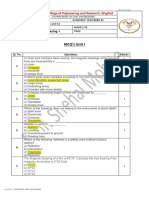 Surveying - Mcqs On Unit I - SJM