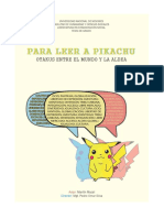 Para Leer A Pikachu - Martín Mazal