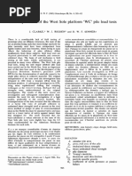 Reinterpretation of The West Sole Platform WC' Pile Load Tests