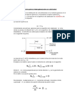 Difusión Con Reacción Química Heterogénea