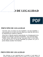 Principio de Legalidad