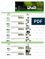 Lista de Precios Acceso