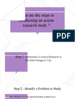 What Are The Steps in Conducting An Action Research Study ?