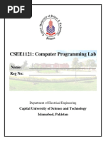 Computer Programming Lab Manual